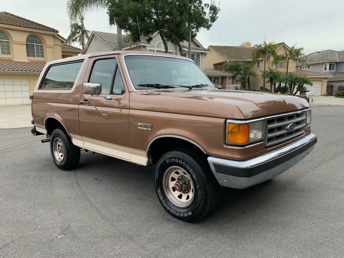 1987 Ford Bronco EDDIE BAUER 4X4 81K ORIGINAL MILES V8 2 OWNERS - photo 8
