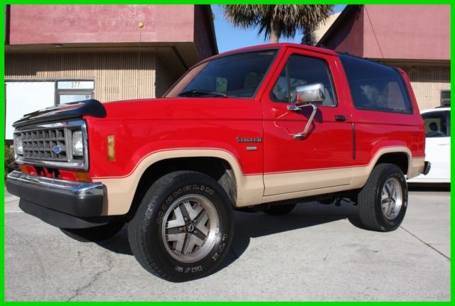 1987 FORD BRONCO II EDDIE BAUER V6 RARE ORIGINAL IMMACULATE FLORIDA NO RESERVE!! 1987 Ford Bronco II EDDIE BAUER VERY RARE FLORIDA NO RESERVE!!