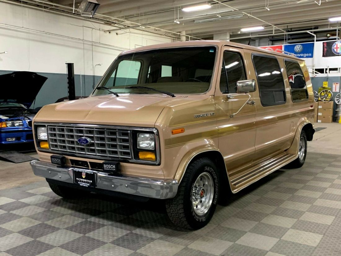 1987 FORD E-150 ECONOLINE CONVERSION VAN E150 no reserve 1987 Ford E-Series Van E-150 Conversion van