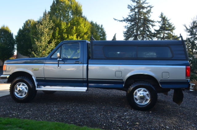 1987 Ford F-250 XLT 4x4 6.9 diesel eng 5-speed manual - photo 10