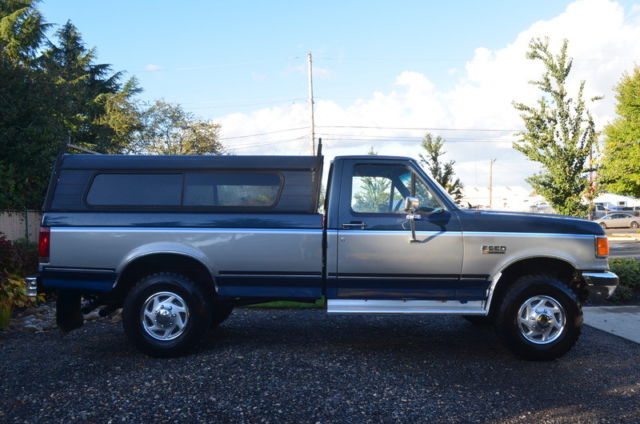 1987 Ford F-250 XLT 4x4 6.9 diesel eng 5-speed manual - photo 2
