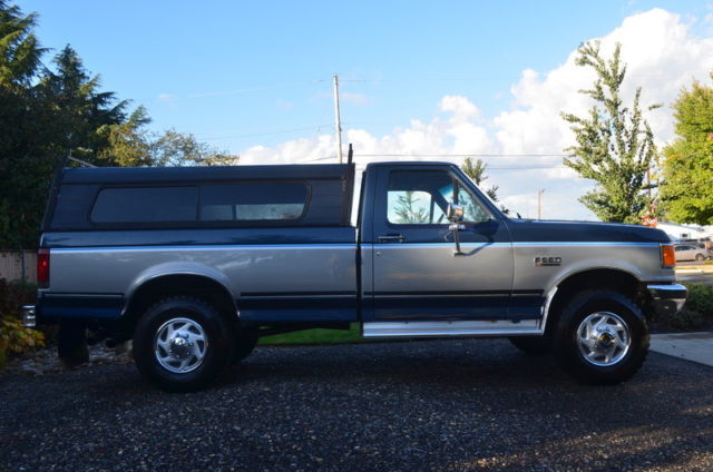 1987 Ford F-250 XLT 4x4 6.9 diesel eng 5-speed manual - photo 3