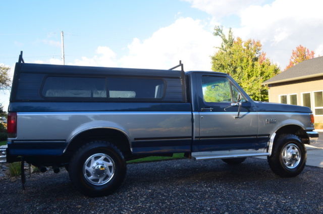 1987 Ford F-250 XLT 4x4 6.9 diesel eng 5-speed manual - photo 4