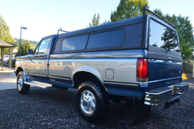 1987 Ford F-250 XLT 4x4 6.9 diesel eng 5-speed manual - photo 8