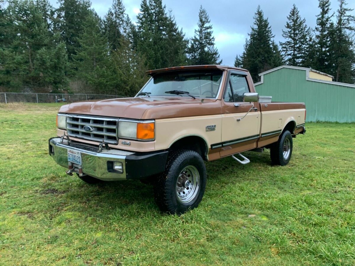1987 Ford F-250 4X4 Lariat XLT 460 AC WINCH GUN RACK NO RESERVE 1987 Ford F-250 Lariat xlt