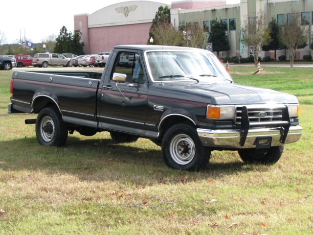 1987 Ford F-250 single cab 2WD manual trans 71k mile dual fuel tank 7.5L 460 V8 1987 Ford F-250 custom