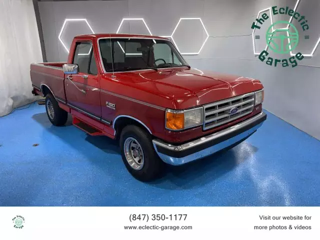 1987 Ford F150, Red with 96748 Miles Shipping Anywhere! 1987 Ford F-150 XLT Lariat Reg Cab