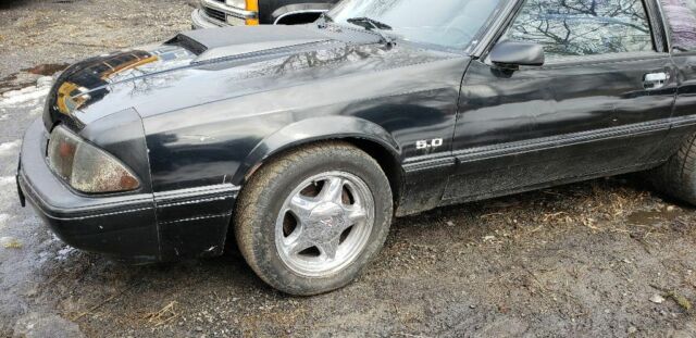 1987 Ford Mustang RUNNING DRIVING 302 5 SPEED T-5 4.11 A/C NOTCH - photo 8