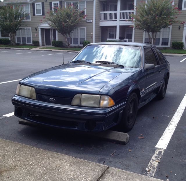 1987 Ford Mustang GT Fox Body Hurst Shifter Clean Title parts or repair 1987 Ford Mustang