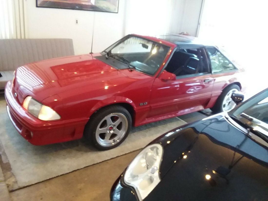 1987 FORD MUSTANG GT T-Top with Saleen Wheels, Recaro Seats 1987 Ford Mustang GT