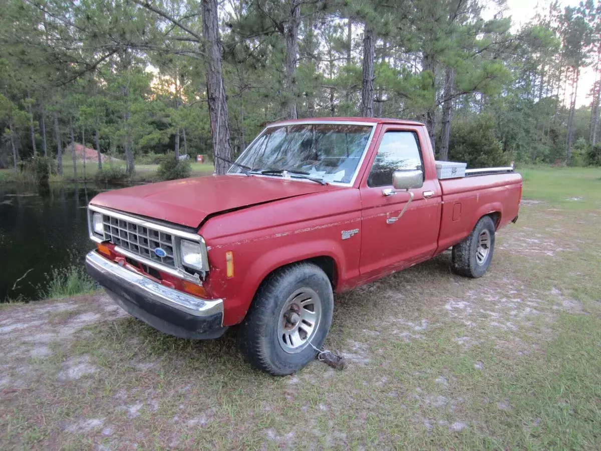 1987 ford Ranger XLT 2.9 - Restoration Project Or Parts Car - Non Running - 1987 Ford Ranger