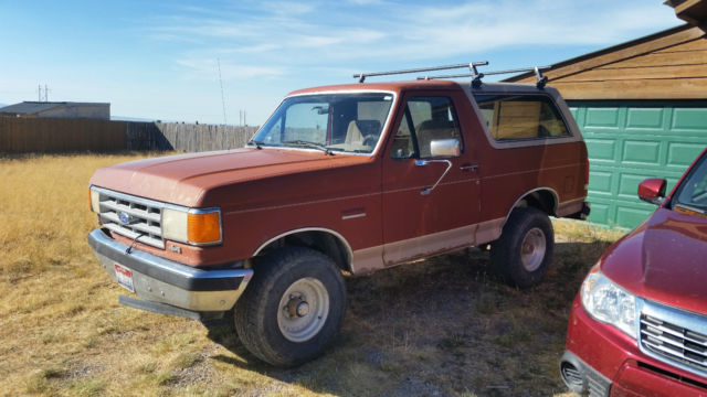 1987 Full Size Bronco Great Running Shape 1987 Ford Bronco