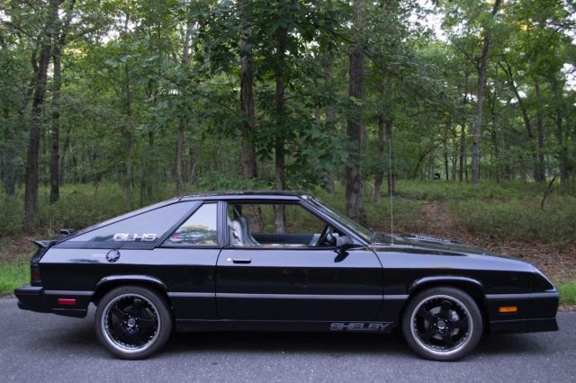 1987 GLHS SHELBY charger #415 of 1000 (not a series 1) closest eBay category 1987 Shelby Series1 GLHS #415