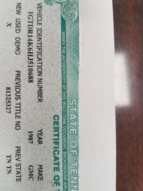 1987 GMC Sierra 1500 Rust free A/C school district owned all maintenance c10 r10 - photo 10