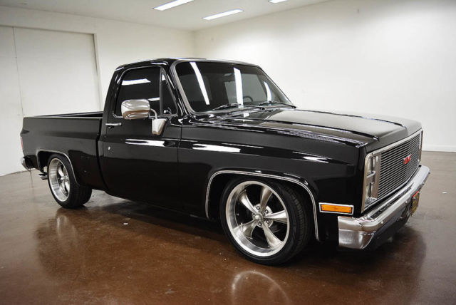 1987 GMC C10 31442 Miles BLACK Pickup Truck 350 V8 700 R4 1987 GMC C10 --