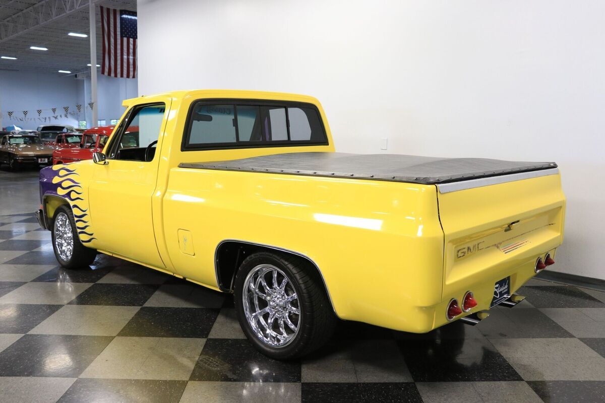 1987 GMC Sierra 1500 Flames and hand painted striping - photo 3
