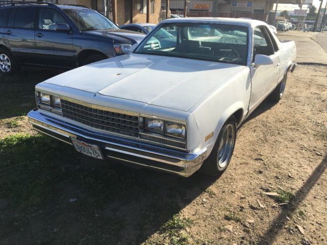 1987 GMC CABALLERO /S.A. CHEVROLET ELCAMINO 1987 GMC Other