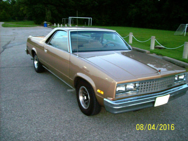 1987 GMC Caballero, V6, Automatic w/overdrive 1987 GMC Caballero (El Camino)
