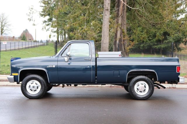 1987 GMC HIGH SIERRA 2500 V25 C25 K25 4WD 350 4 SPEED MANUAL 1986 1985 1984 1983 1987 GMC Sierra 2500 High sierra