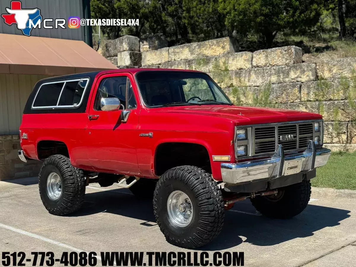 1987 GMC Jimmy Sierra Classic 4x4 - Blazer K5 1987 GMC Jimmy Sierra Classic 4x4 - Blazer K5