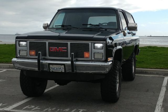 1987 GMC Jimmy Sierra Classic K5 Blazer 1987 GMC Jimmy