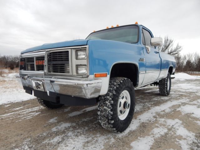 1987 GMC K30 High Sierra, Fuel Injected 454 Big Block, 4-Speed, 4x4, Rust Free! 1987 Chevrolet C/K Pickup 3500 Scottsdale