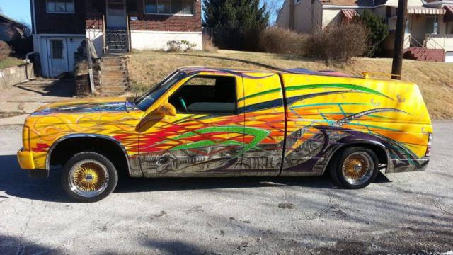 ***1987 GMC S-15***HOUSE OF KOLOR PAINT*WITH HYDRALICS*SHOW TRUCK!!!!! CUSTOM!!! 1987 GMC Jimmy