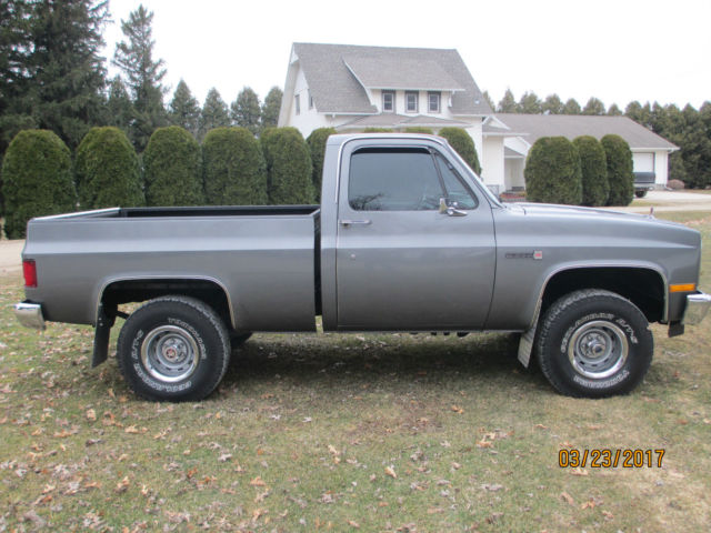 1987 GMC Sierra 1500 K-10 4X4 Short Box 23,812 documented miles, Excellent Cond. 1987 GMC Other n/a