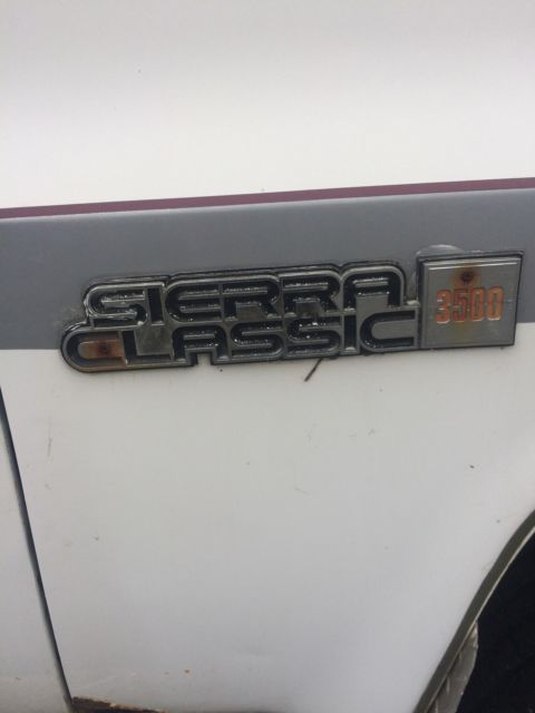 1987 GMC Sierra 3500 Sierra Classic 3+3 - photo 8