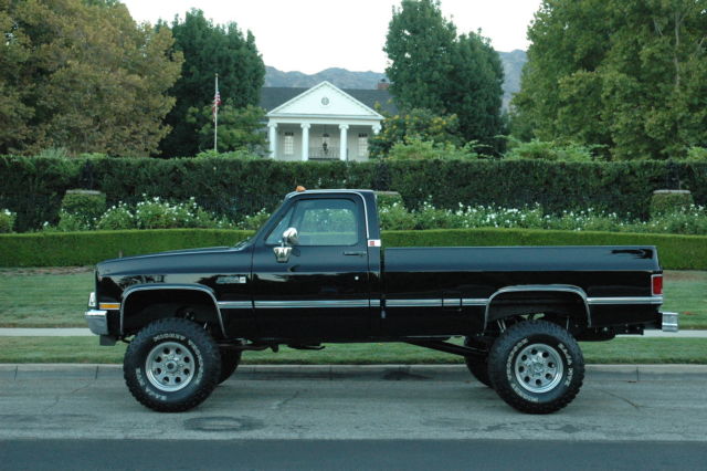 1987 GMC SIERRA CLASSIC 3500 1 TON 4X4 CHEVY SILVERADO PICK UP TRUCK FRAME OFF 1987 Chevrolet Silverado 3500 silverado