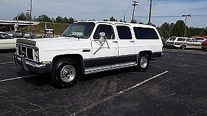 1987 GMC Suburban 74500 Miles White 1987 GMC Suburban --