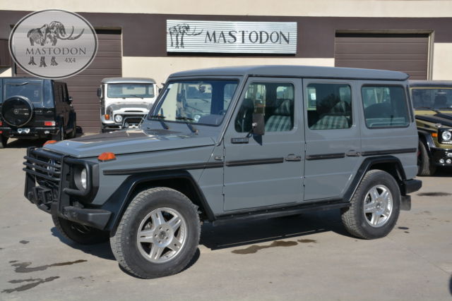 1987 Gray G-wagon G-class 4x4 4 door LONG WHEEL BASE 230GE 1987 Mercedes-Benz G-Class G-wagon G-class 4x4 4 door LONG WHEEL BASE