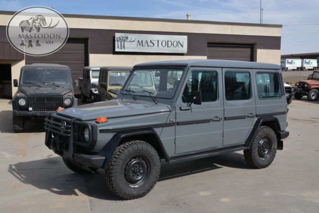 1987 Gray G-wagon G-class 4x4 4 door LONG WHEEL BASE HARD TOP 230GE 1987 Mercedes-Benz G-Class G-wagon G-class 4x4 4 door LONG WHEEL BASE