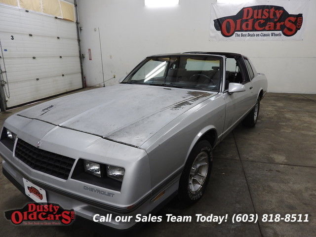 1987 Gray Sport SS Runs Drives Body Inter Vgood! 1987 Chevrolet Monte Carlo Sport SS Runs Drives Body Inter Vgood