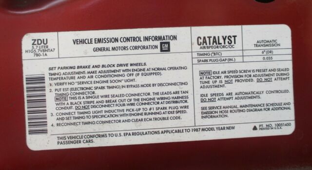 1987 Pontiac Trans Am GTA TRANS AM - photo 11