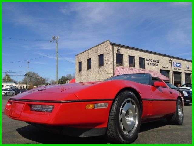 1987 Hatchback Used 5.7L V8 16V Manual RWD 1987 Chevrolet Corvette Hatchback
