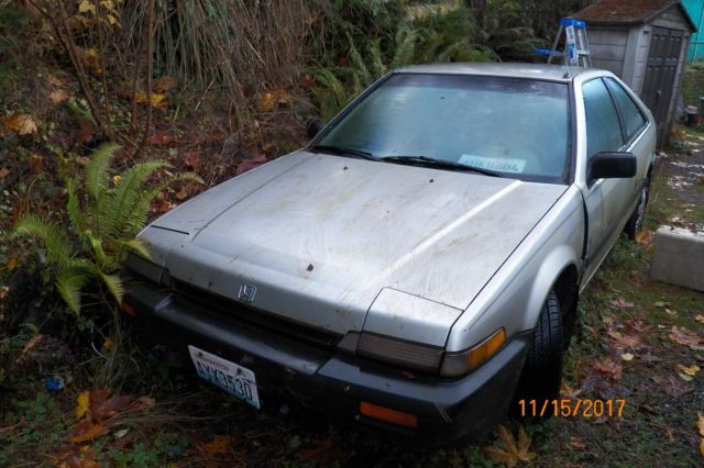 1987 Honda Accord Hatchback Manual 5spd 1987 Honda Accord