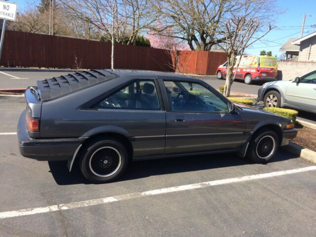 1987 HONDA ACCORD LXi HATCHBACK 5 SPEED MANUAL FUEL INJECTED GREY, EXT BLUE INT 1987 Honda Accord LXi