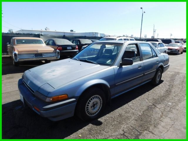 1987 Honda Accord LXi Used 2L I4 12V Automatic NO RESERVE 1987 Honda Accord LXi