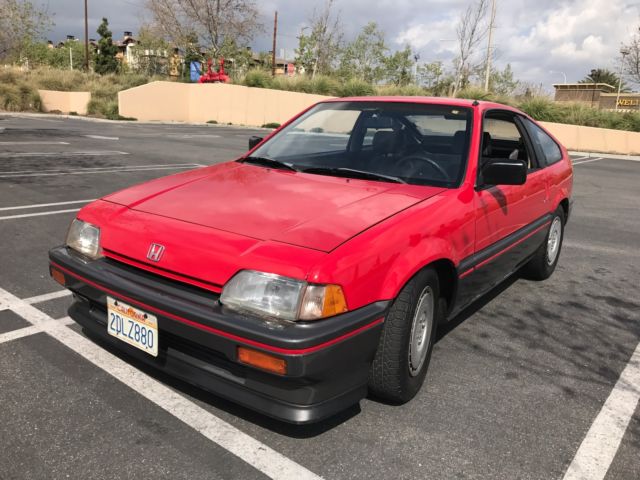 1987 Honda CRX dx/hf - photo 3