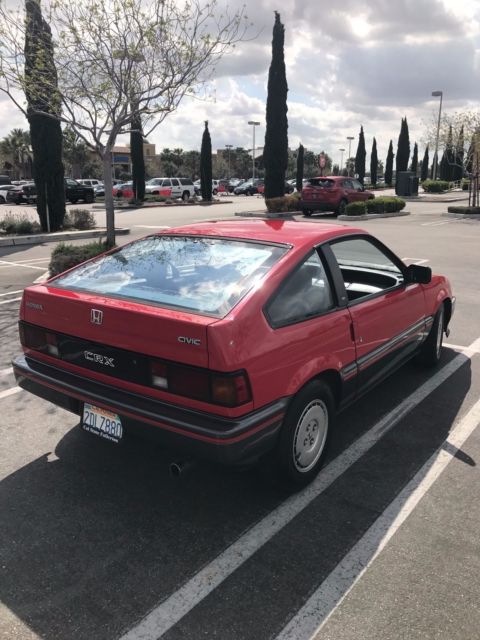 1987 Honda CRX dx/hf - photo 5