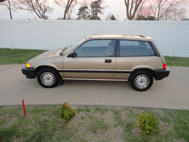 1987 honda Civic DX, Mint Cond. Survivor, 48000 original mi.Time Capsule. Solid. 1987 Honda Civic DX