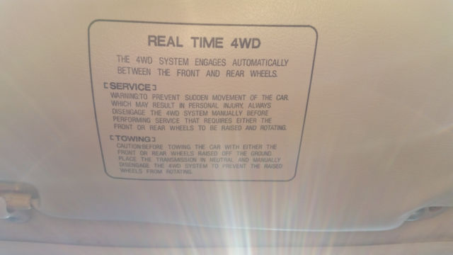 1987 Honda Civic Wagon RT4WD - photo 12