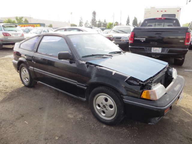 1987 Honda CRX 4-Cylinder Manual NO RESERVE 1987 Honda CRX Base