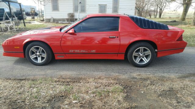 1987 IROC Z28 CAMARO 5.7L HARDTOP FACTORY ROOF COUNCIL LOUVERS 19453 REAL MILES 1987 Chevrolet Camaro IROC Z28