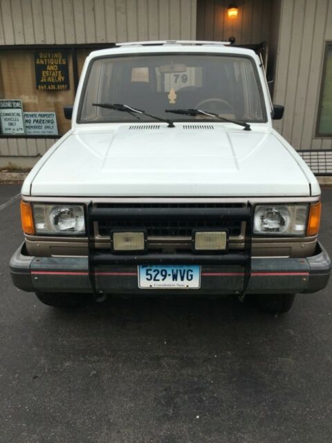 1987 Isuzu Trooper LS 5 Speed Manual 4x4 Low Mileage Cleanout Frame Texas Truck 1987 Isuzu Trooper