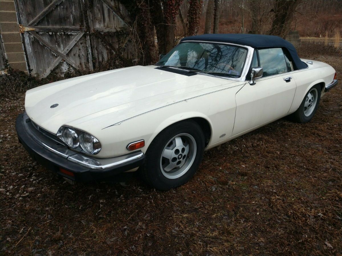 1987 JAGAUAR XJS V12 CONVERTIBLE HESS & EISNHARDT EDITION PROJECT 79K 1987 Jaguar XJS