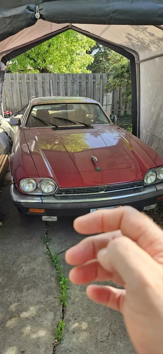 1987 Jaguar XJS Coupe Red 1987 Jaguar XJS