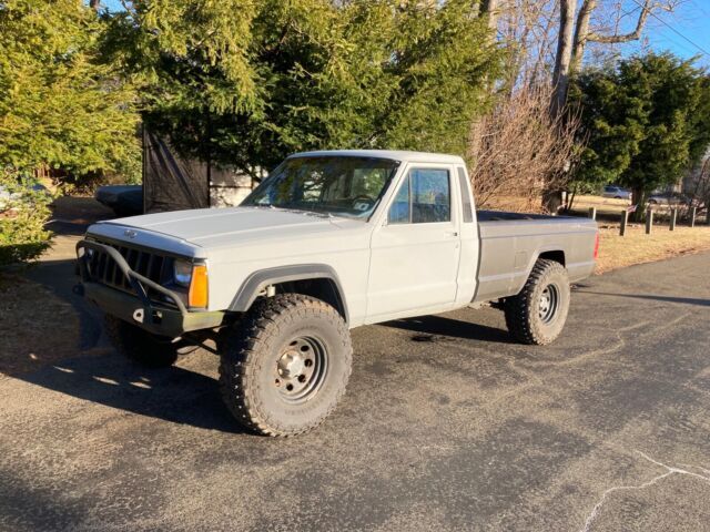 1987 Jeep Comanche Pickup Grey 4WD Manual 1987 Jeep Comanche
