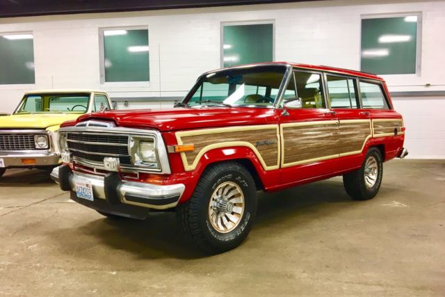 1987 Jeep Grand Wagoneer 4x4, 97k Miles, 360 V8, Quintessential Vintage 80's SUV 1987 Jeep Wagoneer Grand Wagoneer
